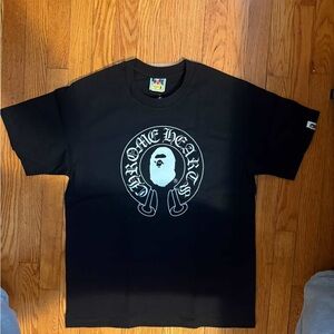 Chrome Hearts Black Tee with Bold Graphic